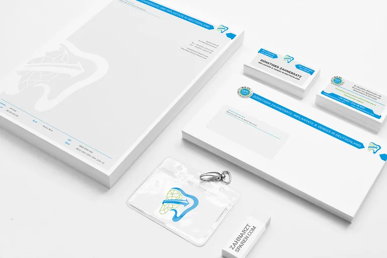 Corporate Design für Zahnarztsparen