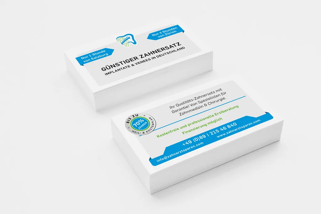 Corporate Design für Zahnarztsparen – Bild 3