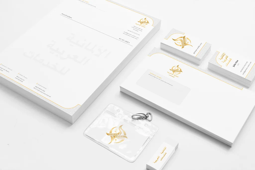 Corporate Design für German-Arabic Services