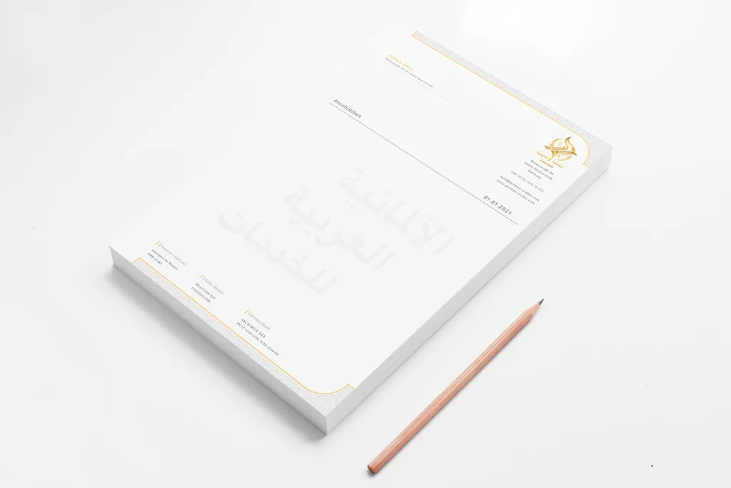 Corporate Design für German-Arabic Services – Bild 4