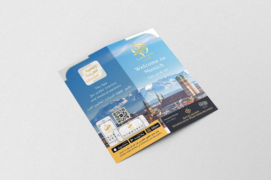 Flyer für German-Arabic Services – Bild 2